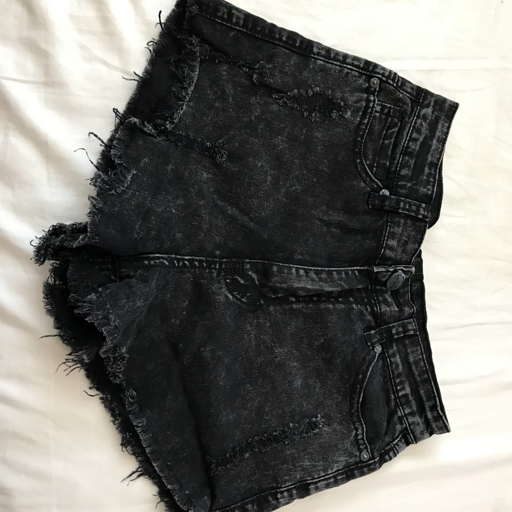 High waisted shorts